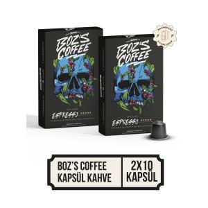 Dark Blend Nespresso Uyumlu Kapsül Kahve - 2'li Paket 20 Adet Kapsül