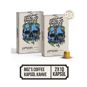 Premium Blend Nespresso Uyumlu Kapsül Kahve - 2'li Paket 20 Adet Kapsül